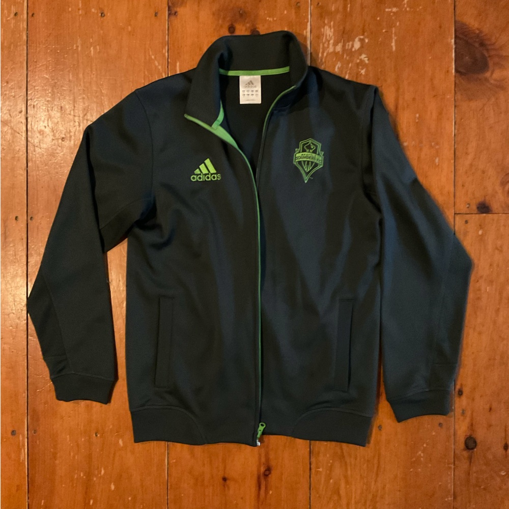 NWOT Seattle Sounders FC Zipped Jacket | Adidas